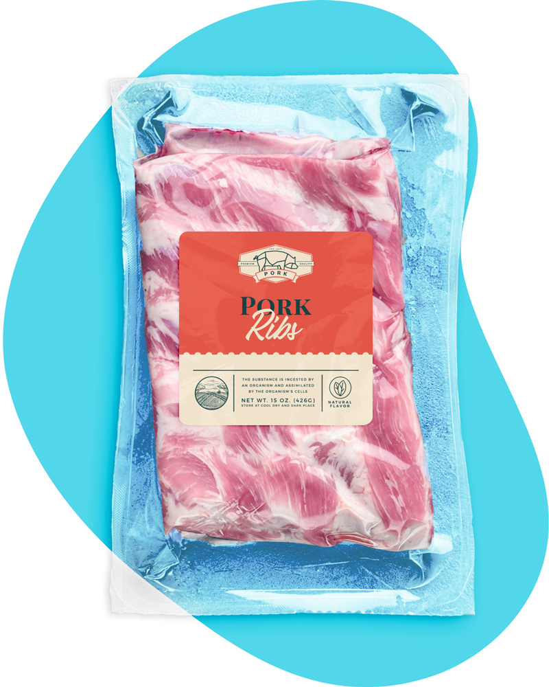 Why Our Frozen Meat Labels Stand Out